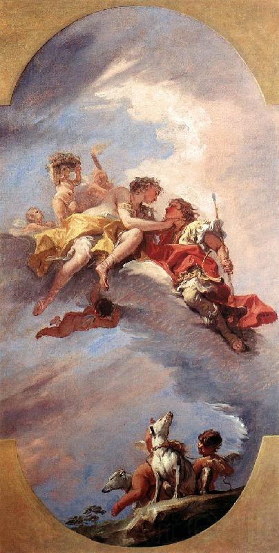 RICCI, Sebastiano Venus and Adonis Spain oil painting art